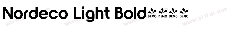 Nordeco Light Bold字体转换